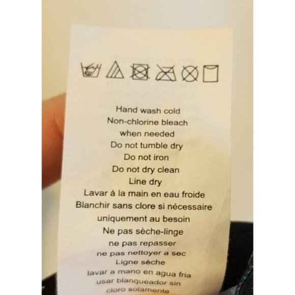 Maxine Of Hollywood Halter Neck Skirted Front One Piece Swimsuit Tropical Sz 10 - Picture 14 of 15